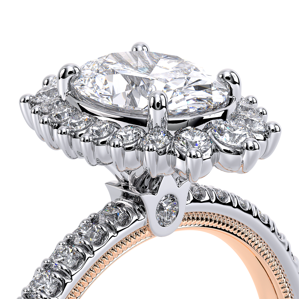 14K Two Tone Tradition-150CHOV Ring