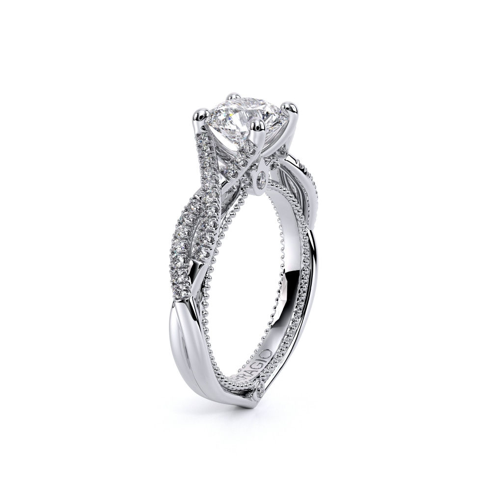 14K White Gold COUTURE-0421R Ring