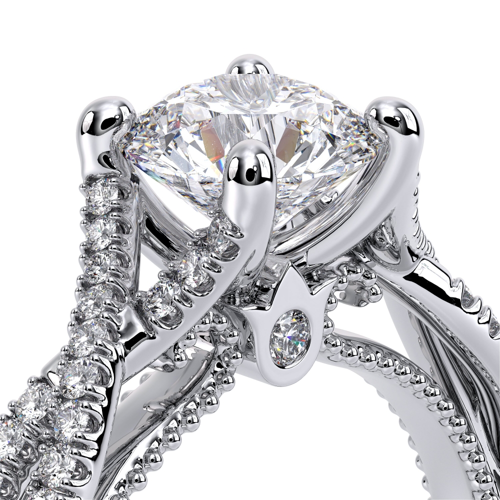 14K White Gold COUTURE-0421R Ring
