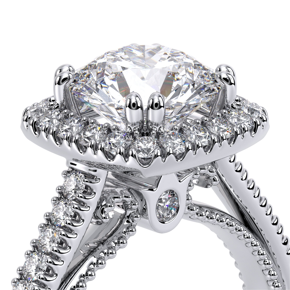 14K White Gold COUTURE-0420CU Ring
