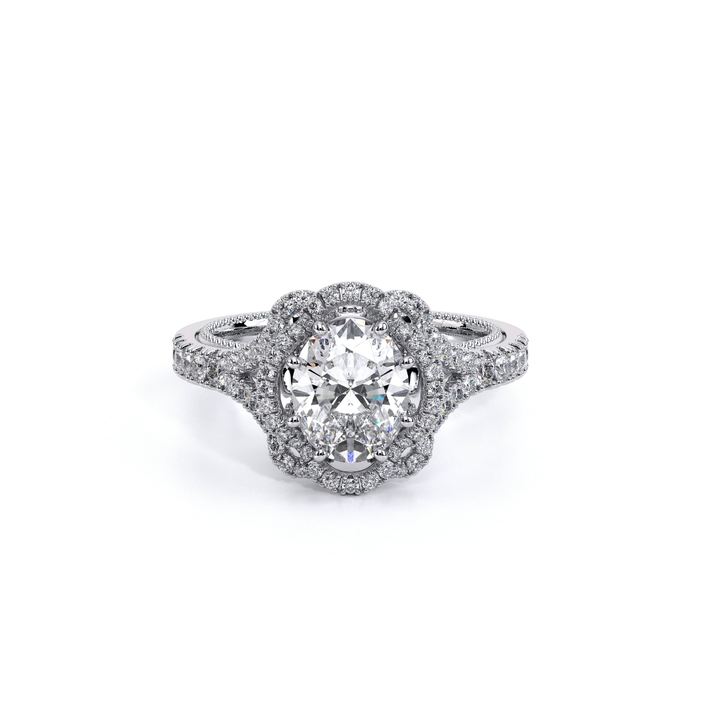 14K White Gold COUTURE-0426OV Ring