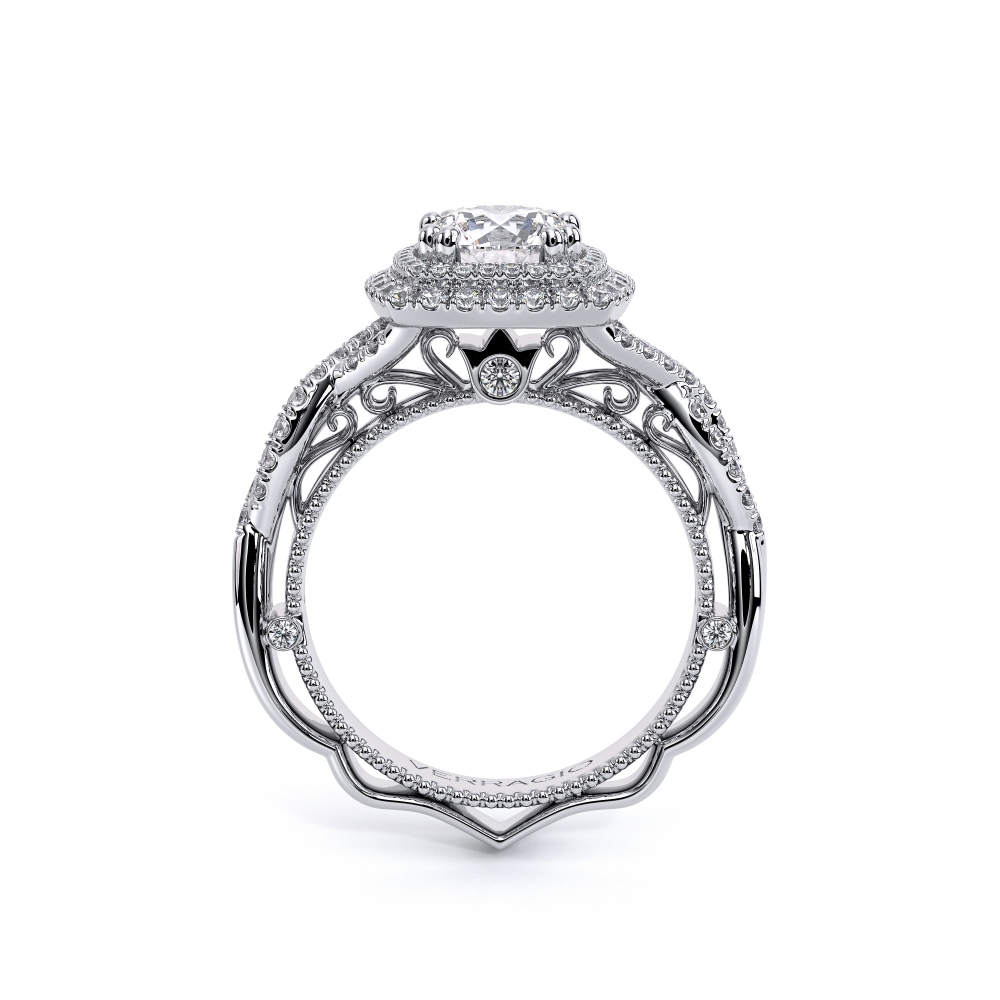 14K White Gold VENETIAN-5048CU Ring