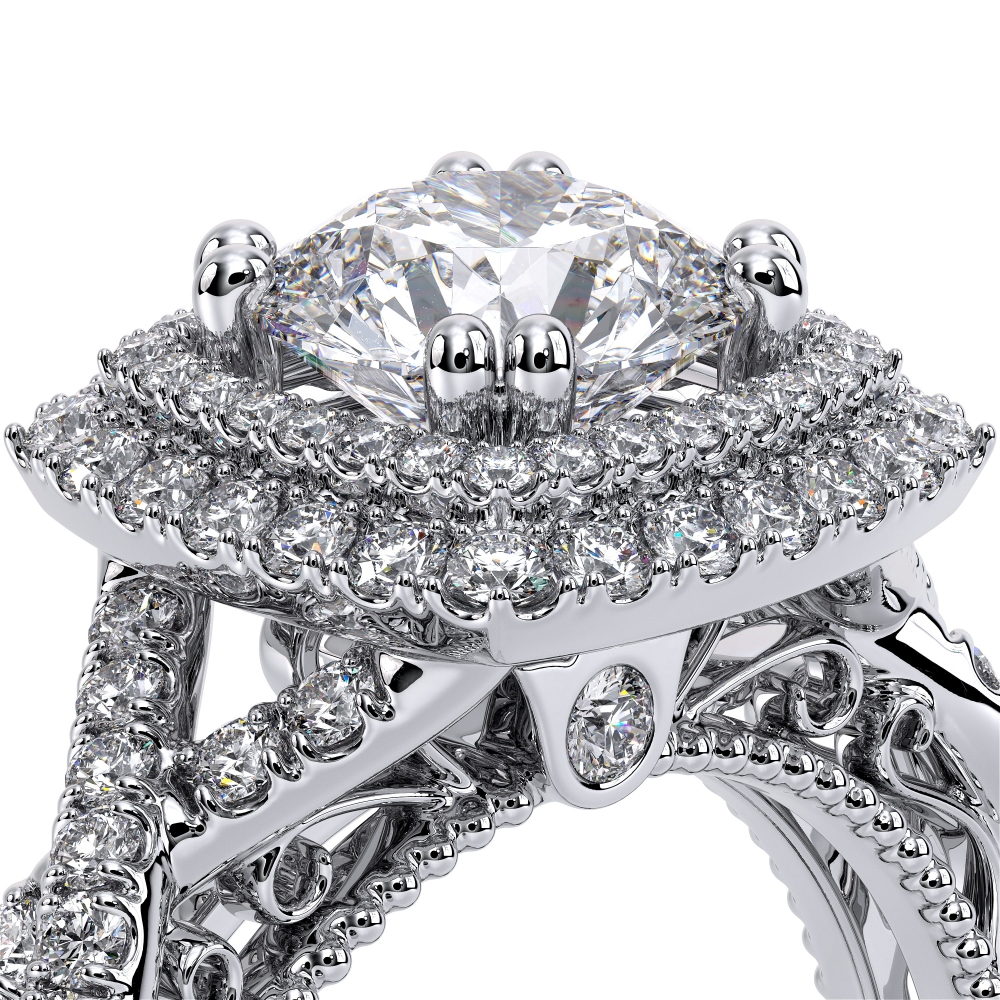 14K White Gold VENETIAN-5048CU Ring