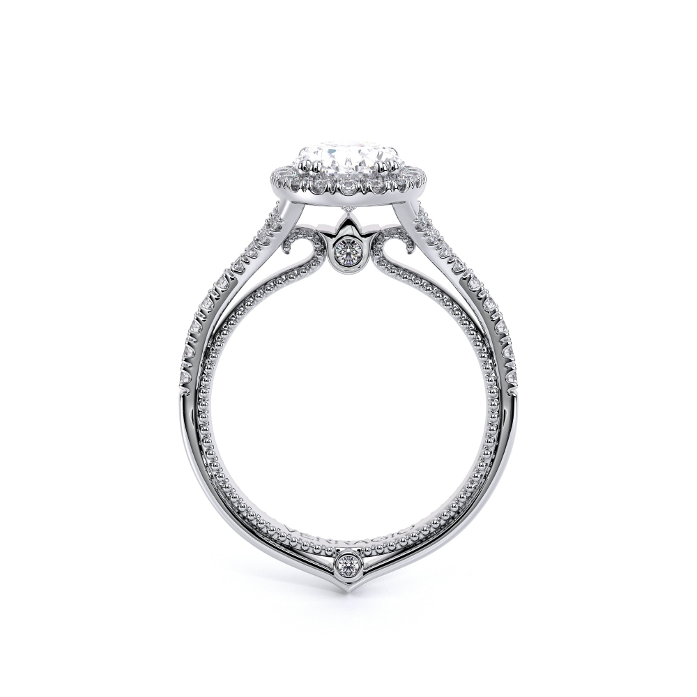 14K White Gold COUTURE-0424OV Ring