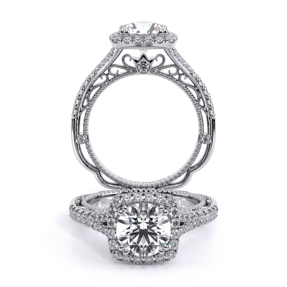 14K White Gold VENETIAN-5057CU Ring