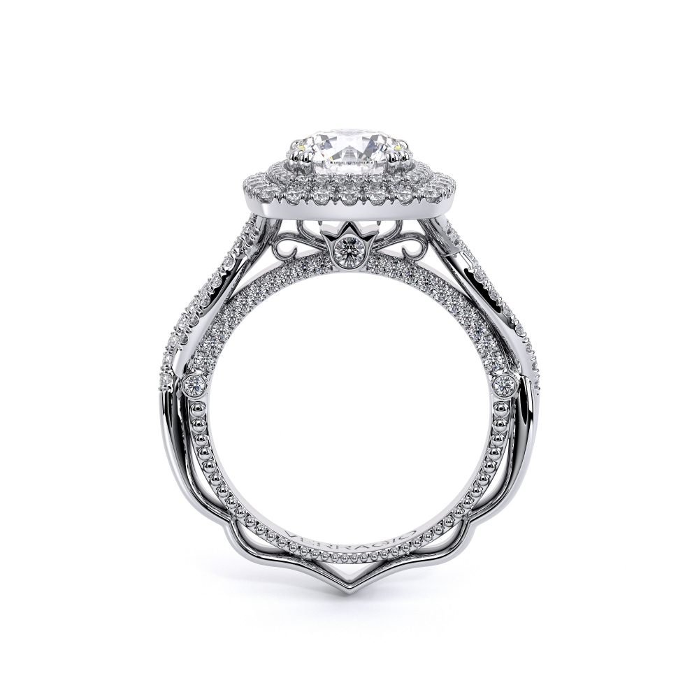 14K White Gold VENETIAN-5066CU Ring