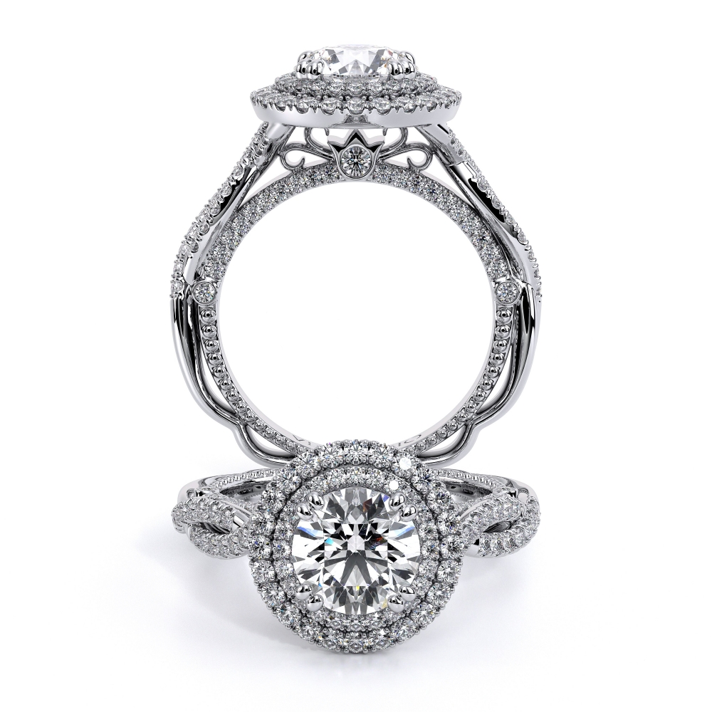 14K White Gold VENETIAN-5066R Ring