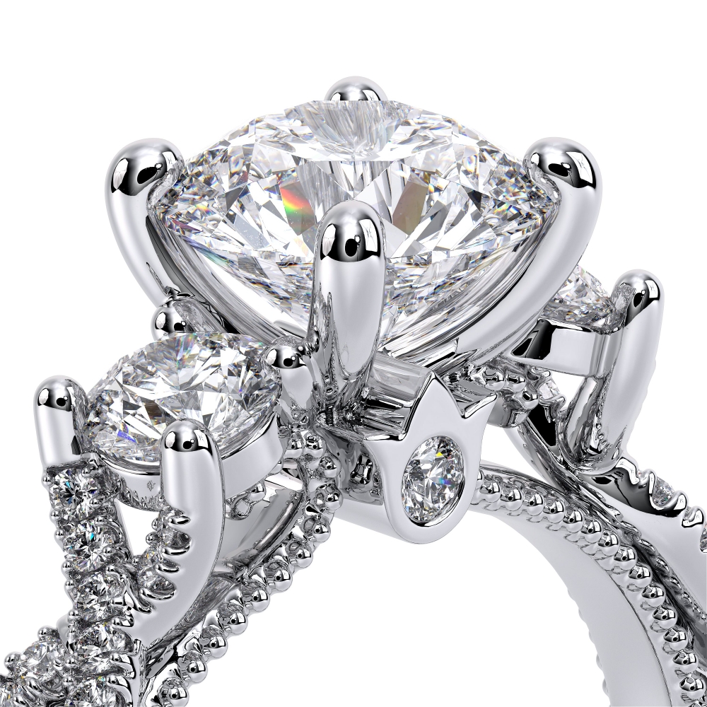 14K White Gold COUTURE-0423R-TT Ring
