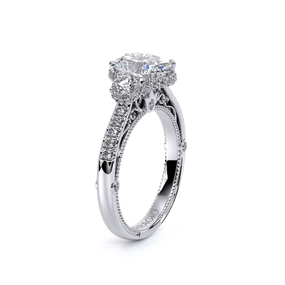 14K White Gold VENETIAN-5082OV Ring