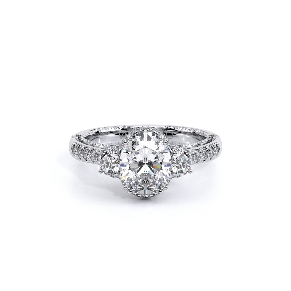 14K White Gold VENETIAN-5082OV Ring