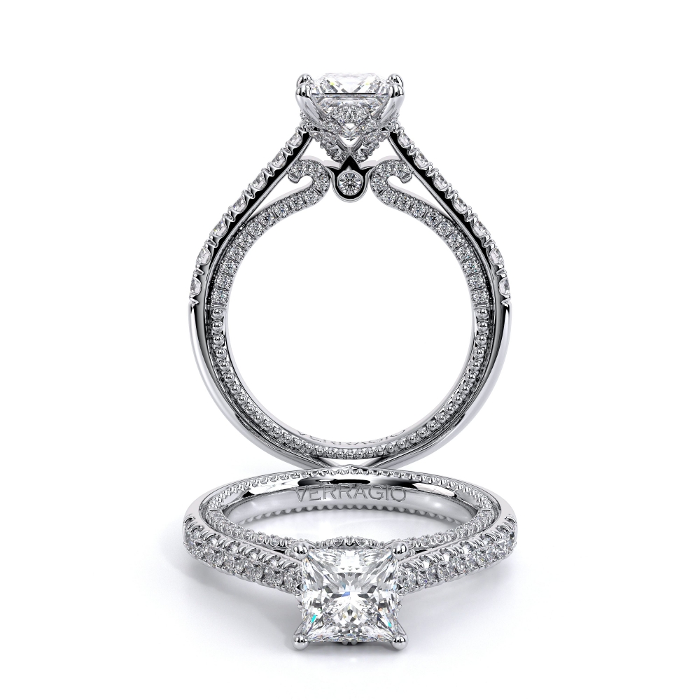 SLOANE SILHOUETTE ENGAGEMENT RING DIAMOND BAND | Hearts on Fire