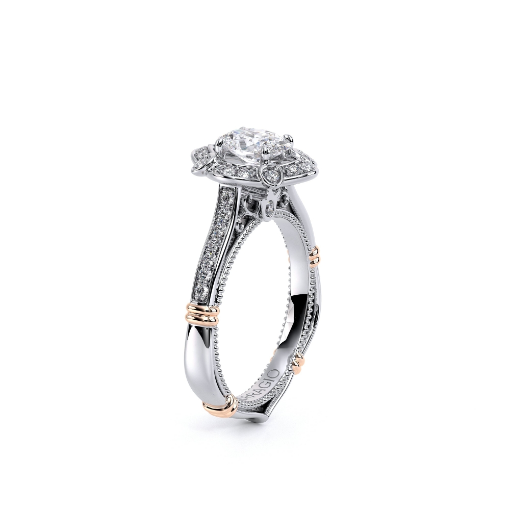 14K White Gold PARISIAN-157OV Ring