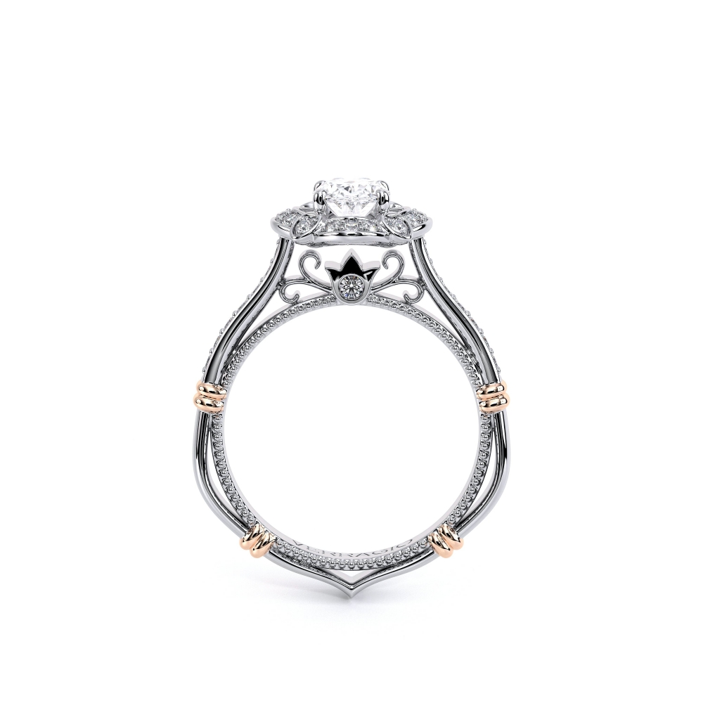14K White Gold PARISIAN-157OV Ring