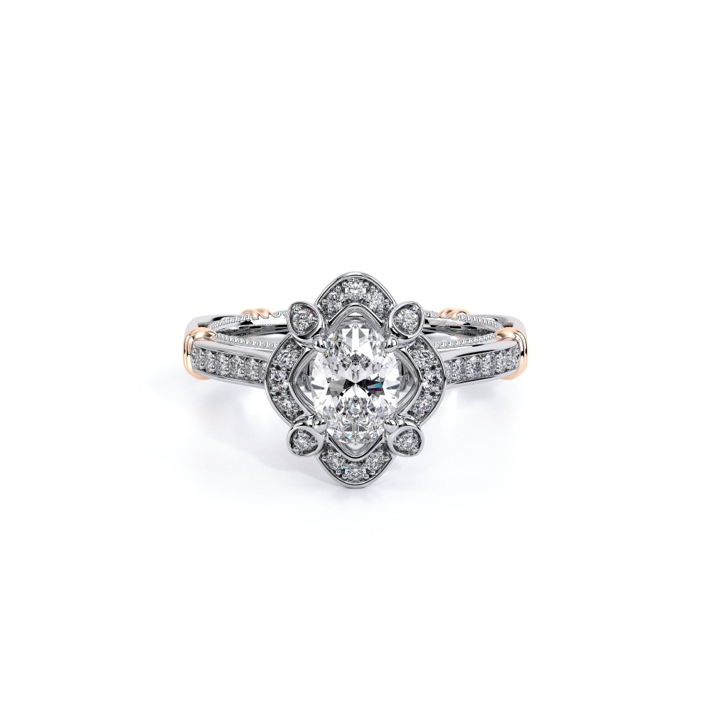 14K White Gold PARISIAN-157OV Ring
