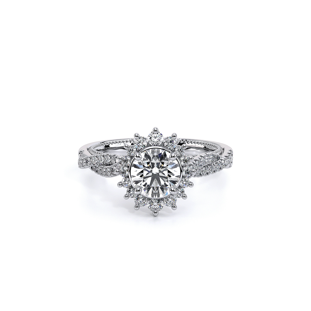 14K White Gold Renaissance-987R Ring