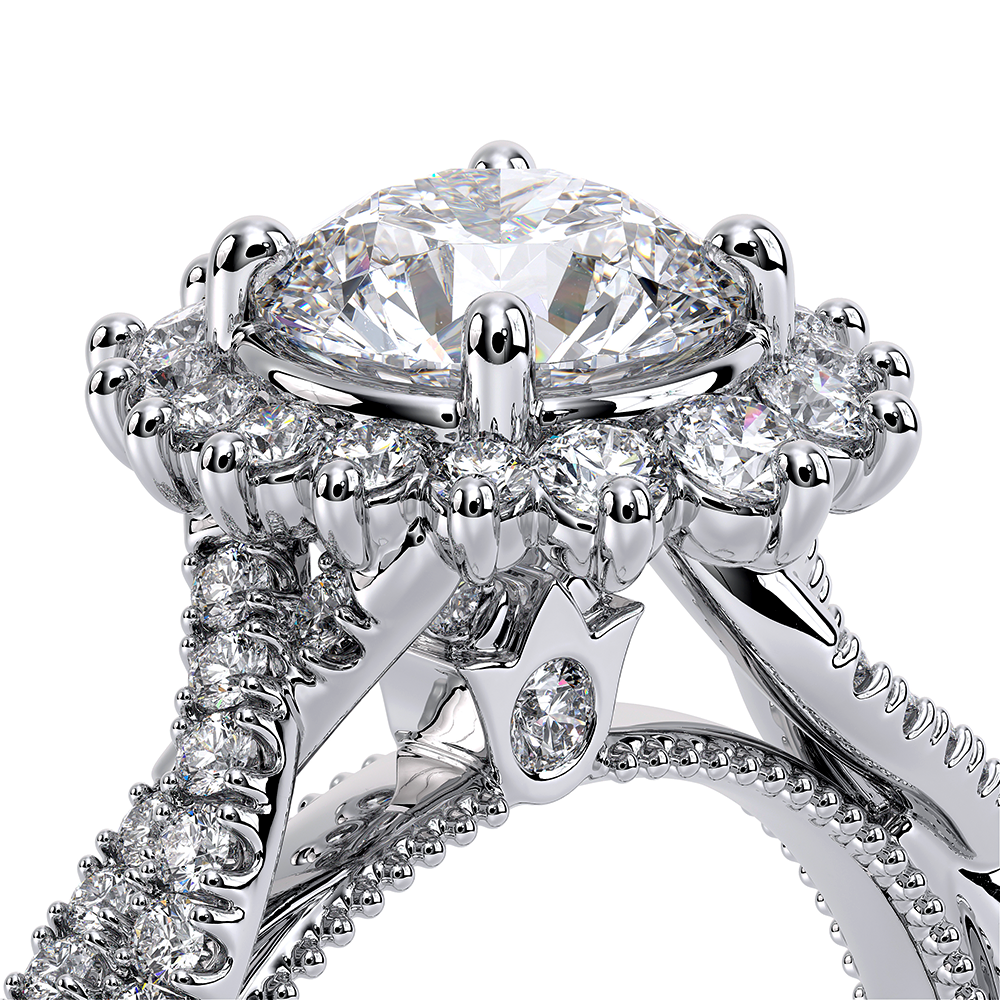14K White Gold Renaissance-987R Ring