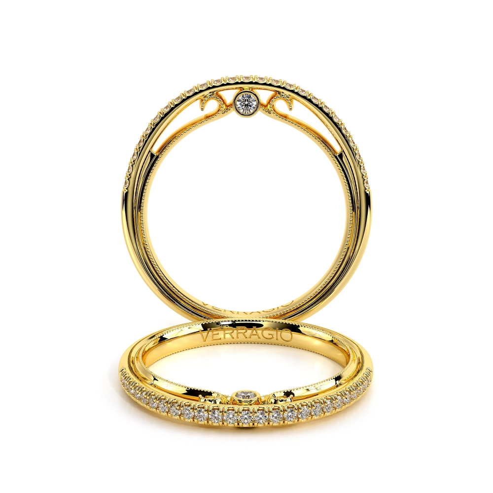 18K Yellow Gold Renaissance-918WSB Band