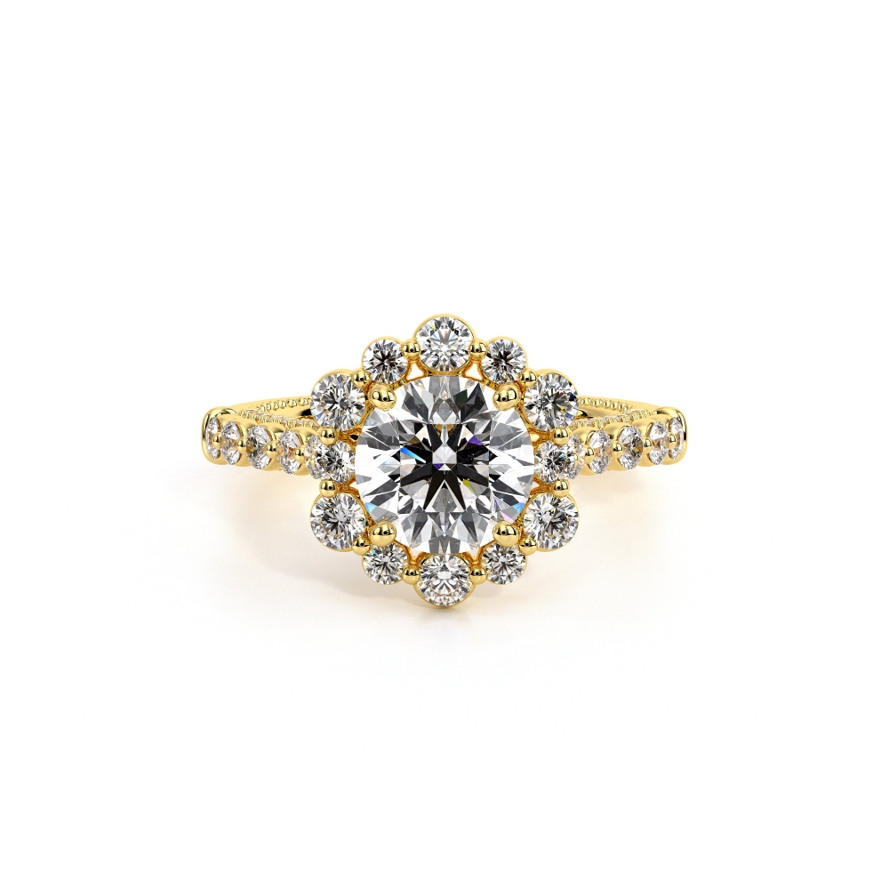 14K Yellow Gold COUTURE-0480 R Ring