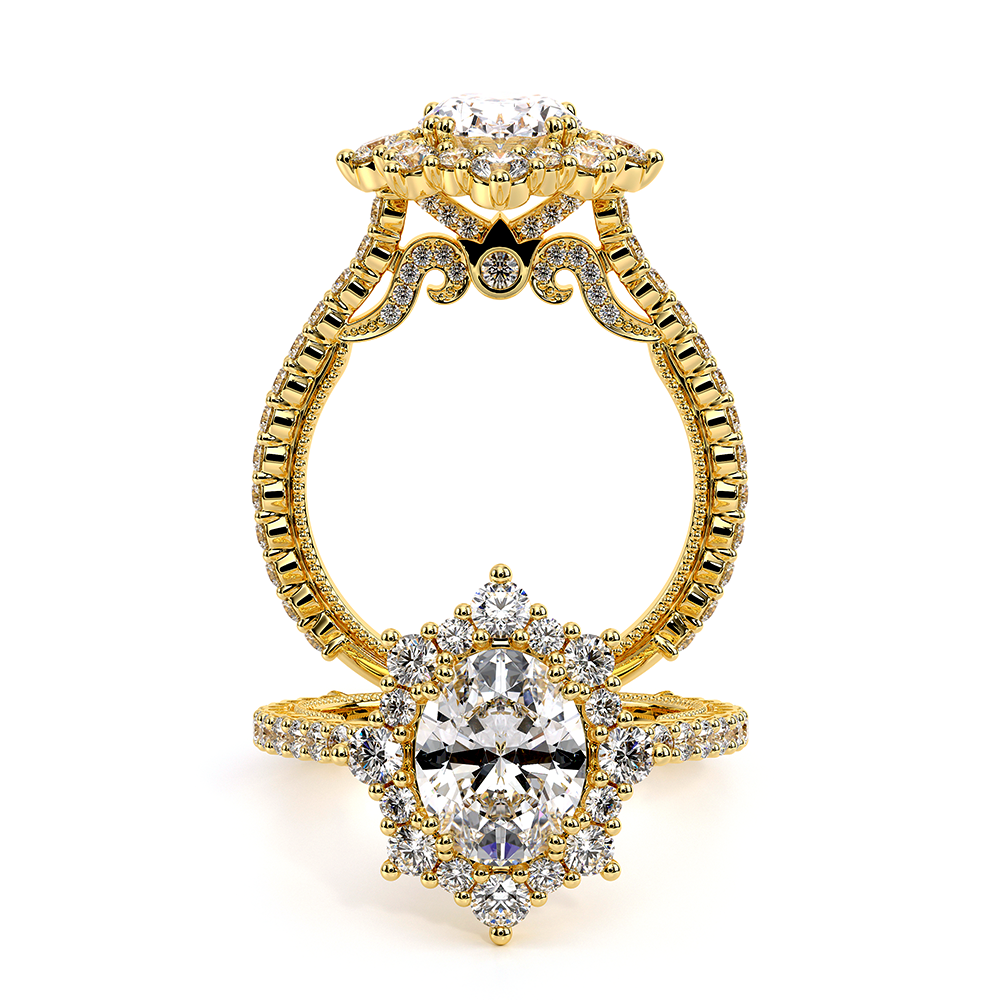 18K Yellow Gold INSIGNIA-7108OV Ring