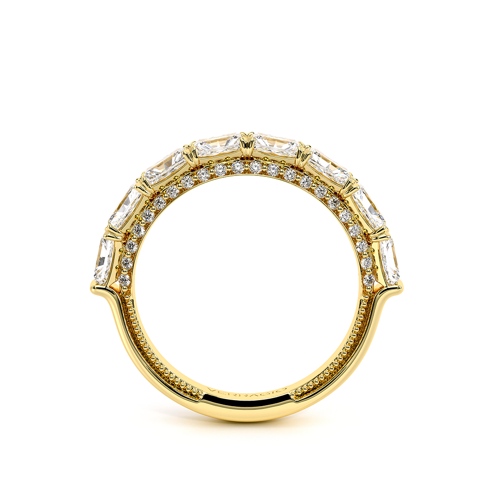 14K Yellow Gold Eterna-2025-RAD-4X3-HW Ring