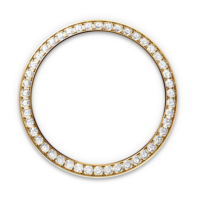 Diamond-set bezel