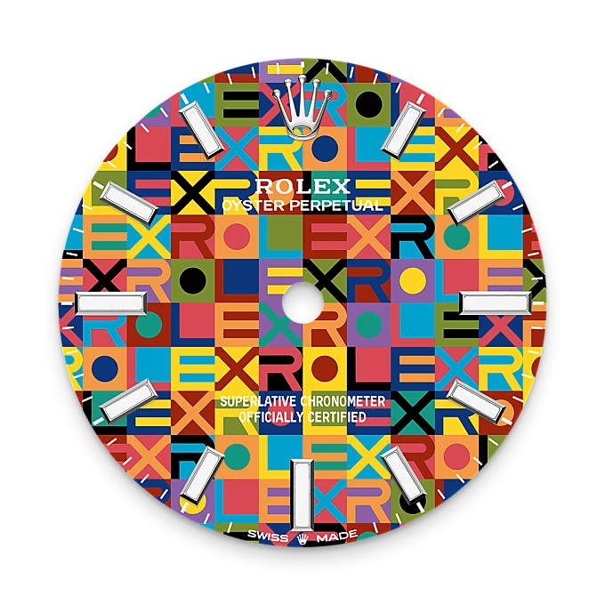 MultiColored dial