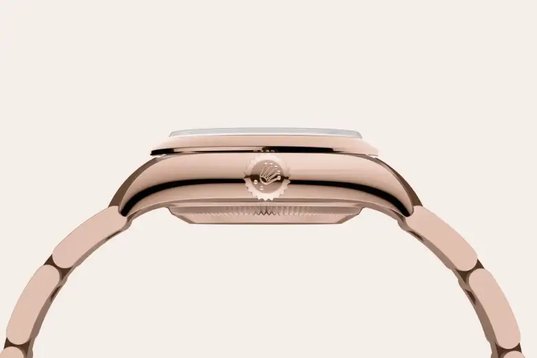 18 kt Everose gold